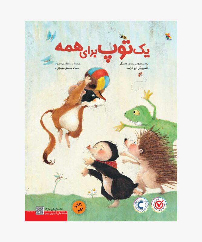 کتاب یک توپ برای همه